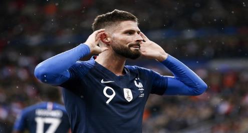 فيديو.. جيرو يدخل التاريخ ويسجل الهدف الأول لفرنسا أمام بولندا بكأس العالم